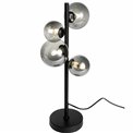 Table lamp Rade smoky/black, 24x19xH48cm,G9LEDx4, 5W(MAX)