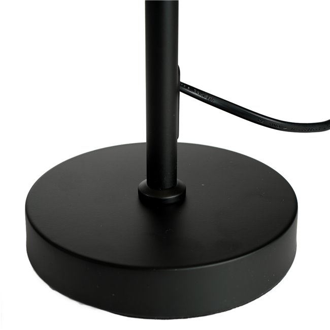 Table lamp Rade smoky/black, 24x19xH48cm,G9LEDx4, 5W(MAX)