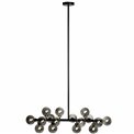 Pendant lamp Redea black, 110x30x120cm, G9x16