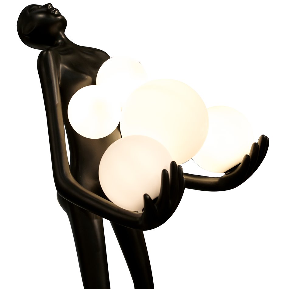 Floor lamp Rammus, D60x180cm, E14x5,  MAX5W