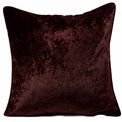 Decorative pillowcase Celebrity 20, plum, with trim, 60x60cm