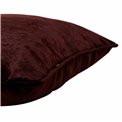 Decorative pillowcase Celebrity 20, plum, with trim, 60x60cm