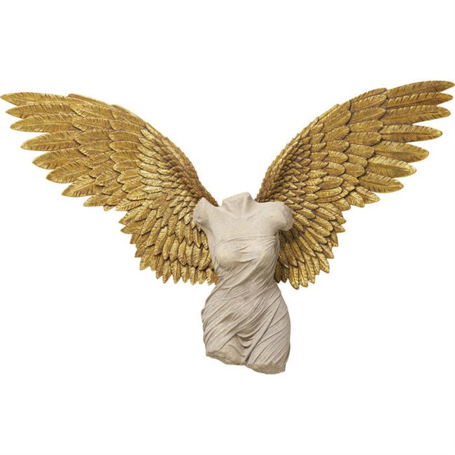 Wall object Gela Angel, 140x230x30.5cm
