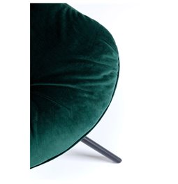 Chair Mila, green, 88x51x65cm
