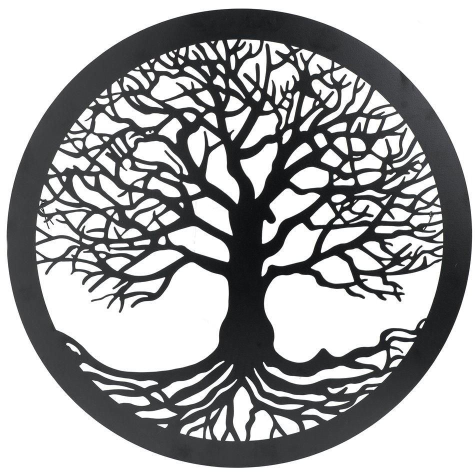 Настенный декор Tree of life, металл, 40cm