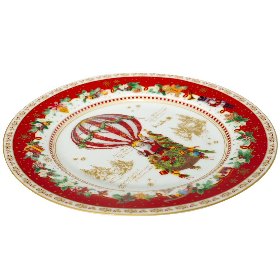 Porcelāna šķīvis Christmas Memories, D19cm