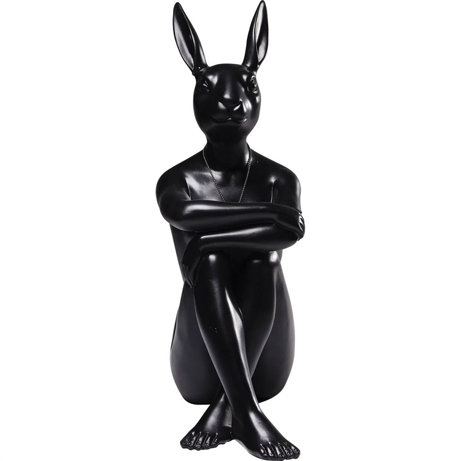 Dekoratīva figūra Gangster Rabbit Black, 39x26x15cm