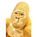 Dekors Gorilla, zelta, 39x30x28cm