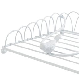 Napkin holder Ria L, white, 18x18cm