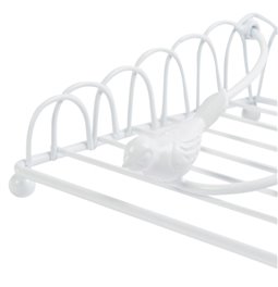 Napkin holder Ria S, white, 14x14cm