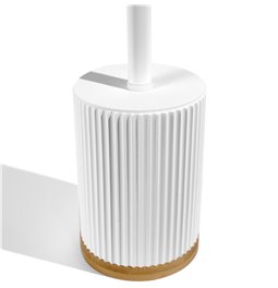 Щетка для туалета Modern, белая, H40, D9.5cm