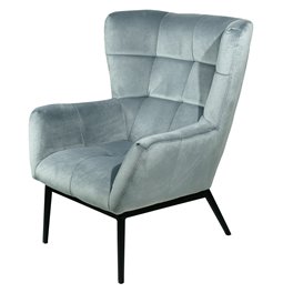 Armchair Olten, l.blue, H101x78x75cm