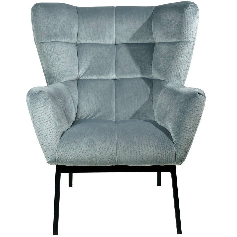 Armchair Olten, l.blue, H101x78x75cm