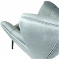 Armchair Olten, l.blue, H101x78x75cm