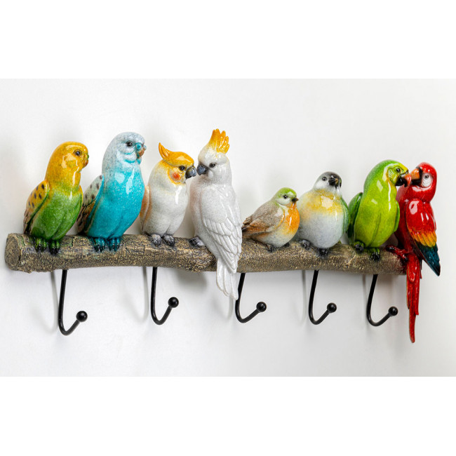 Drēbju pakaramais Exotic birds, 24x54x6.5cm