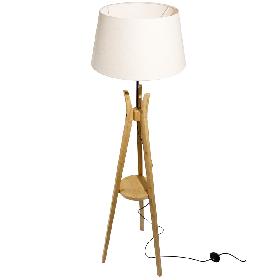 Floor lamp Maella, H138cm D43, E27 40W(max)