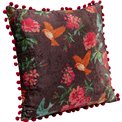 Cushion Birdie Flower, 40x40cm