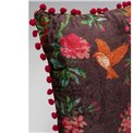 Cushion Birdie Flower, 40x40cm