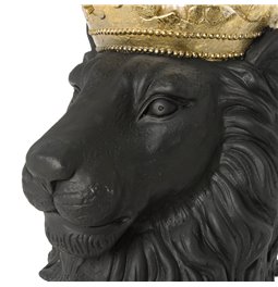Декоративный цветочный горшок Black Lion, золотой, H39.5x28x30.5cm