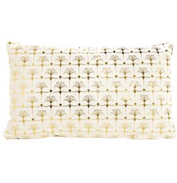 Decorative pillow Velvet, ivory, 30x50cm