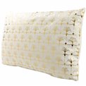 Decorative pillow Velvet, ivory, 30x50cm