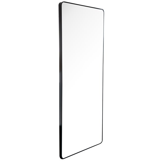 Spogulis Idena, melns, 140x60x3.5cm