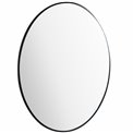 Spogulis Iskaro, melns, D70cm