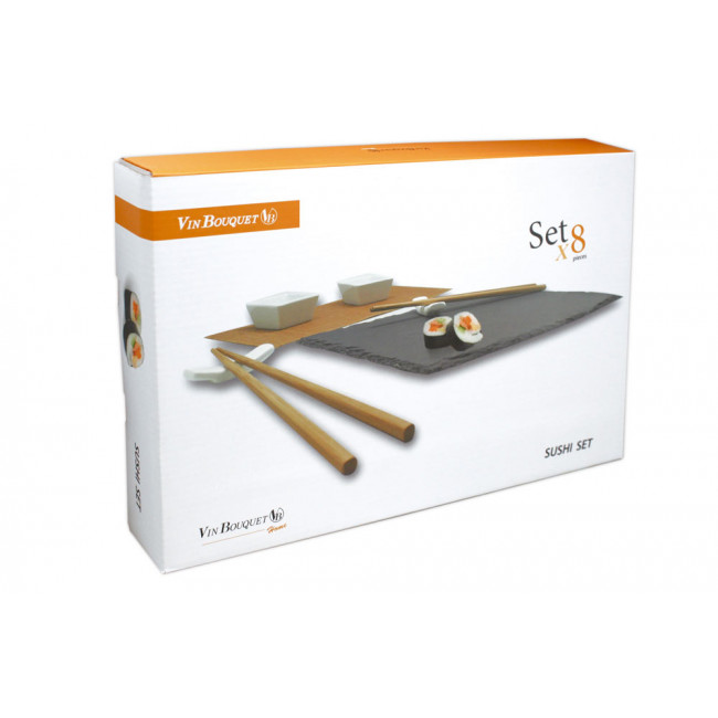 Sushi Set, 20x30cm, 6.5x6.5cm