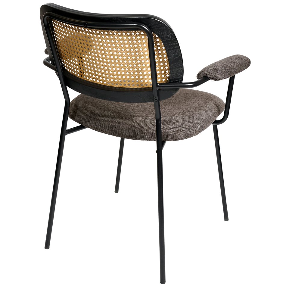Krēsls Sarra, dark taupe, 67x63.5xH82cm