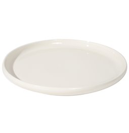 Pusdienu šķīvis Nora, balts, D27cm