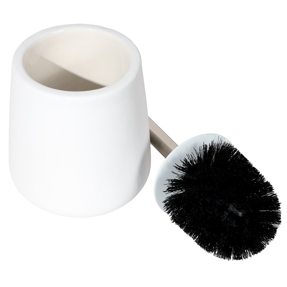 Toilet brush Rub, white, D12xH40cm
