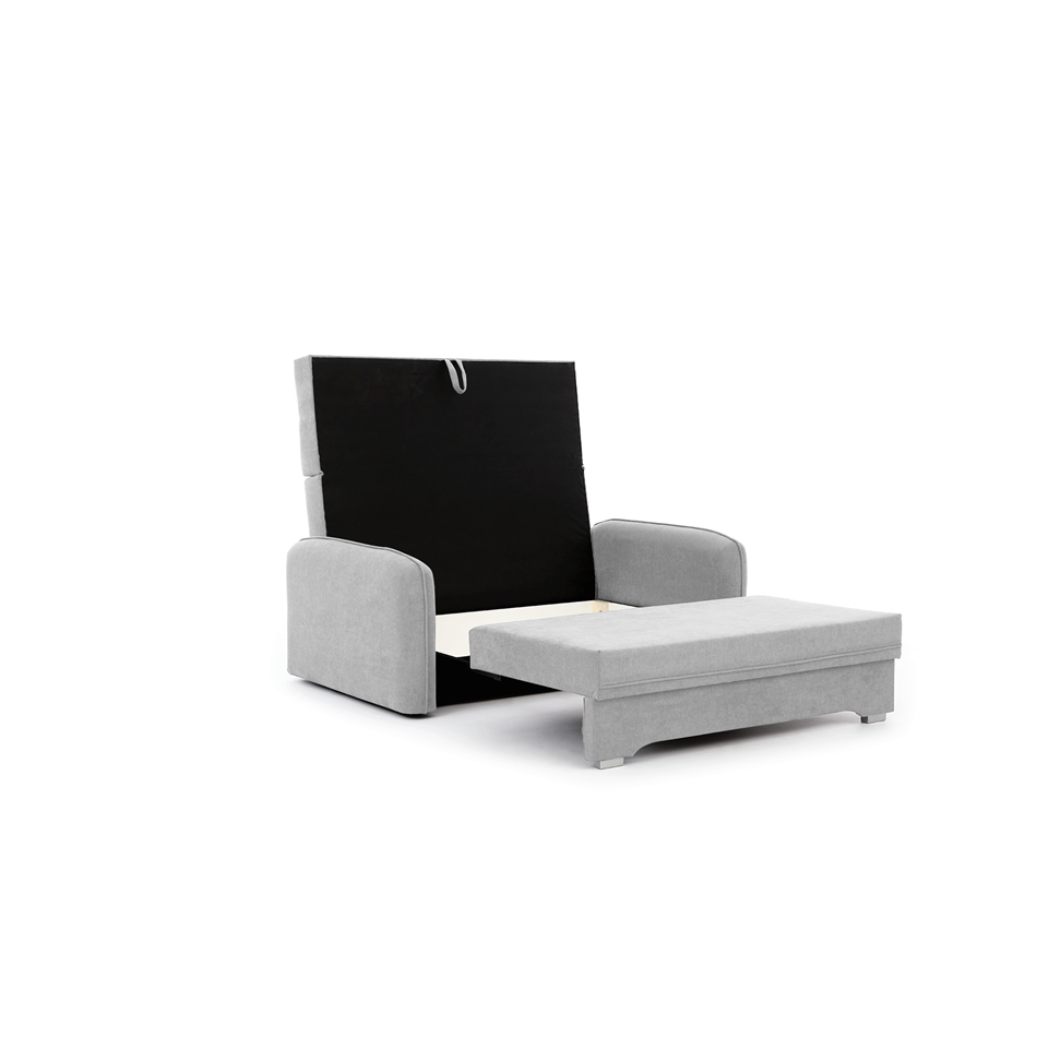 Диван-кровать Elaine, Poco 3, серый, H75x155x105см