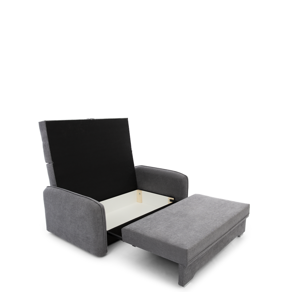 Диван-кровать Elaine, Poco 4, серый, H75x155x105см