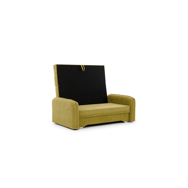 Sofa bed Elaine, Poco 50, yellow, H75x155x105cm