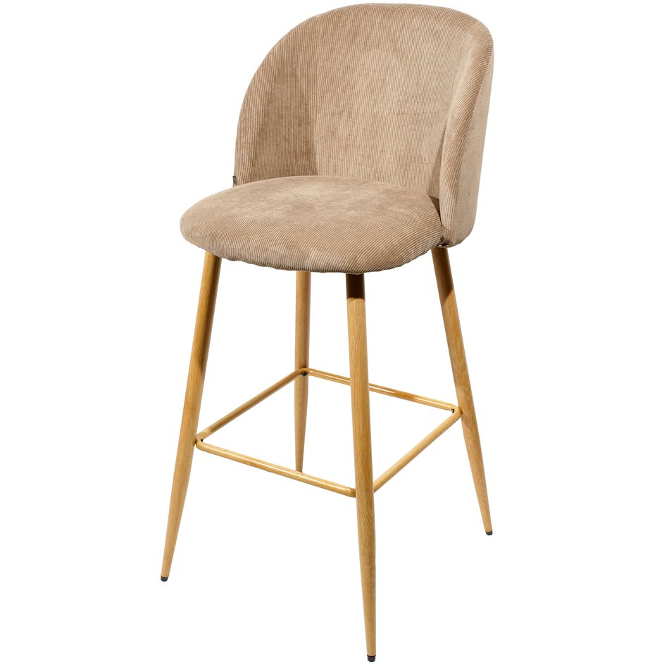 Bāra krēsls Celeste, smilšu krāsa, 48x56xH106cm
