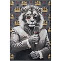 Digital print Royal King, glass, 82,5x122,5 cm
