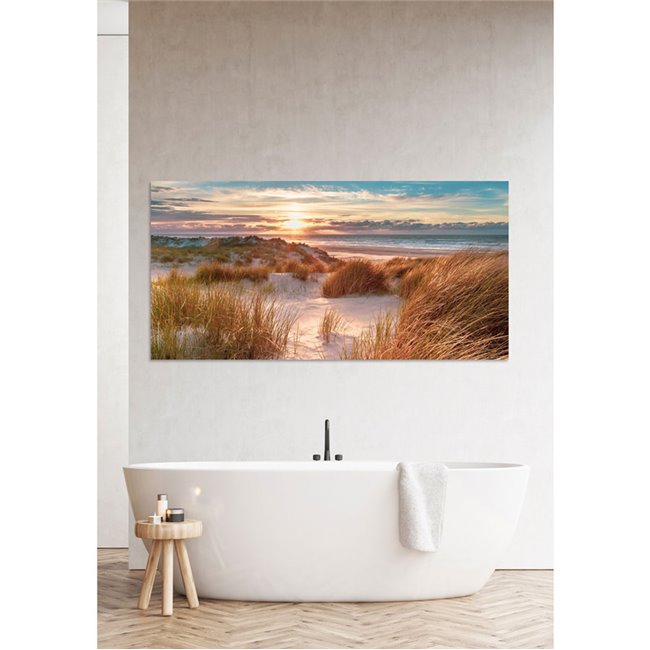 Digital print Sunset with dunes, 70x140cm