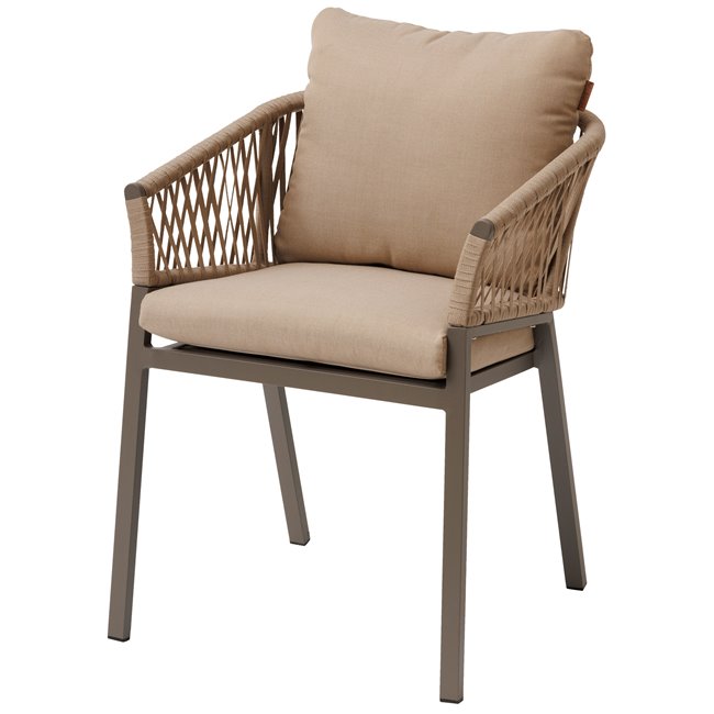 Dārza krēsls Laoriengo, H75.5x62x56cm