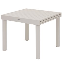 Table Lapiazza ex, 8seat, aluminium, 90x90xH75.5cm