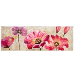 Picture Asian Poppies III, 50x150cm