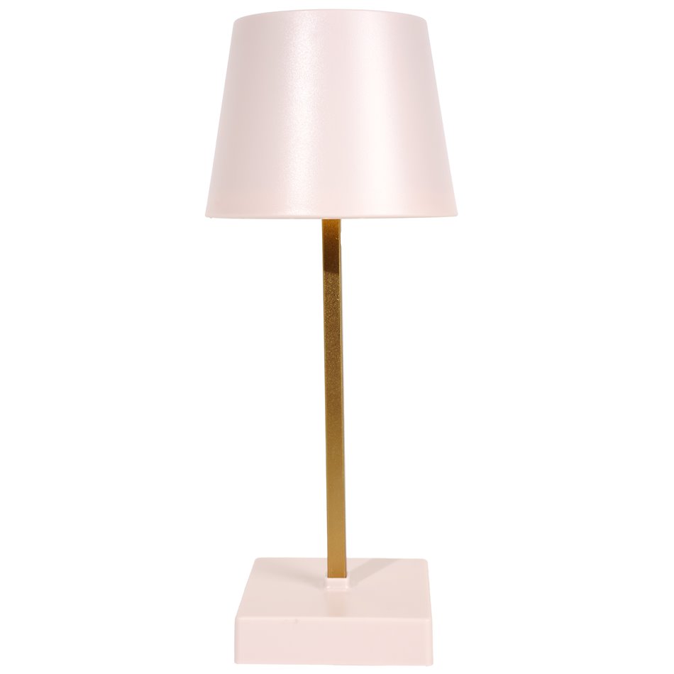 Table lamp Tactile touch, beige, H26x10.5x10.5cm