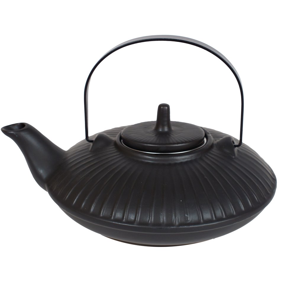Tea pot Chan, ceramic, 600ml, H14.3x21x18cm