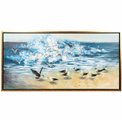 Bilde Waves and Gulls, 70x140cm