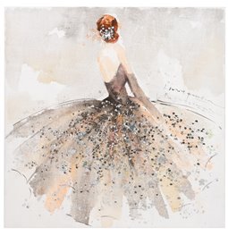 Picture Wonderful Lady, 100x100cm