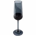 Šampanieša glāze Moluna, melna, H22.5 D7cm, 195ml
