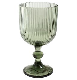 Wine glass Rigano, grey, H16cm D9 350 ml