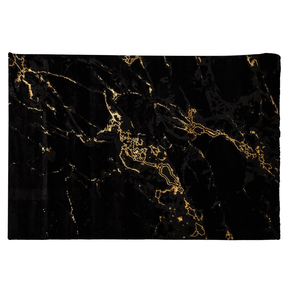 Carpet Larmaris, nero, 160x230cm