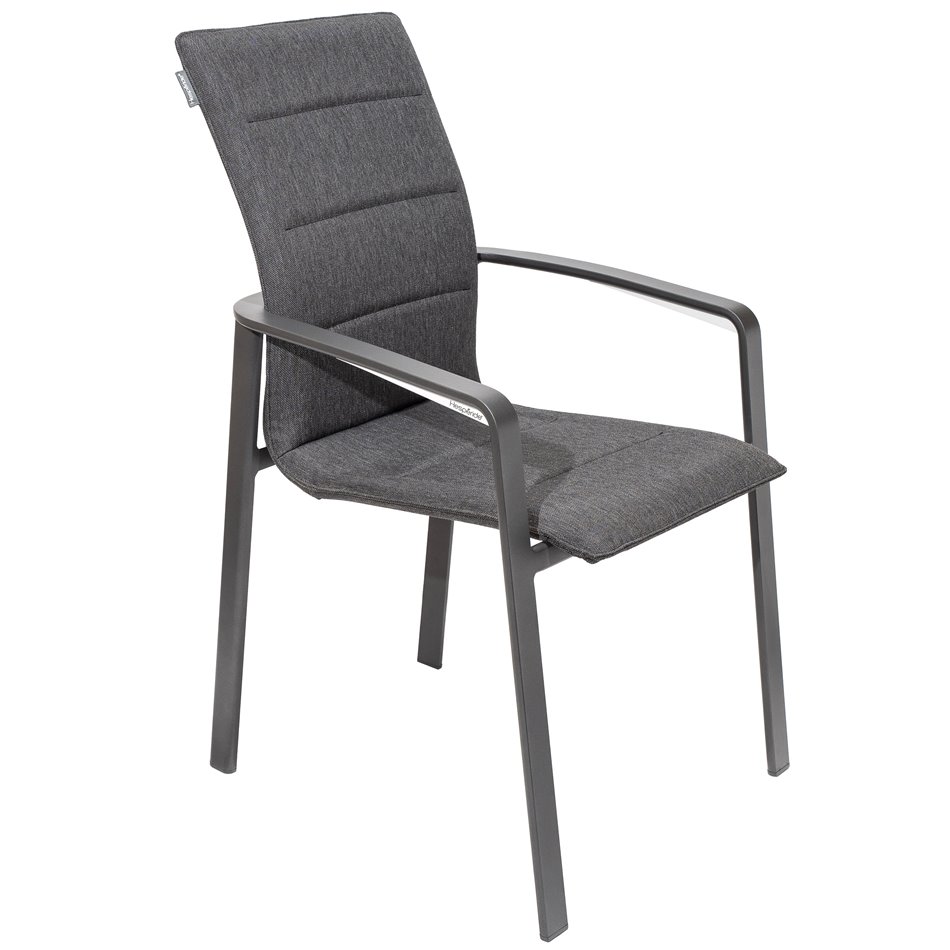 Krēsls Ladiese, pelēka krāsa, 95x67x57.5cm