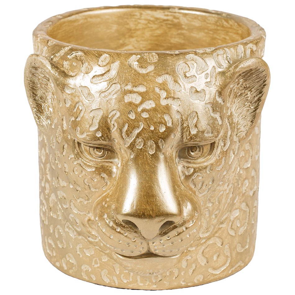 Decorative flower pot Leopard, 24.5x19.5x20cm