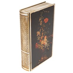 Book box  Bouquet of flowers, 26x16x5cm